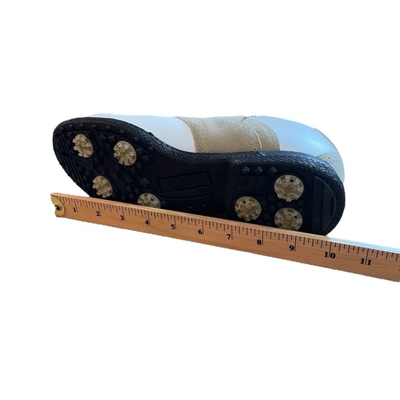 Austin Ladies White/Tan Golf Shoes-Size 8. No wear. - Picture 11 of 13